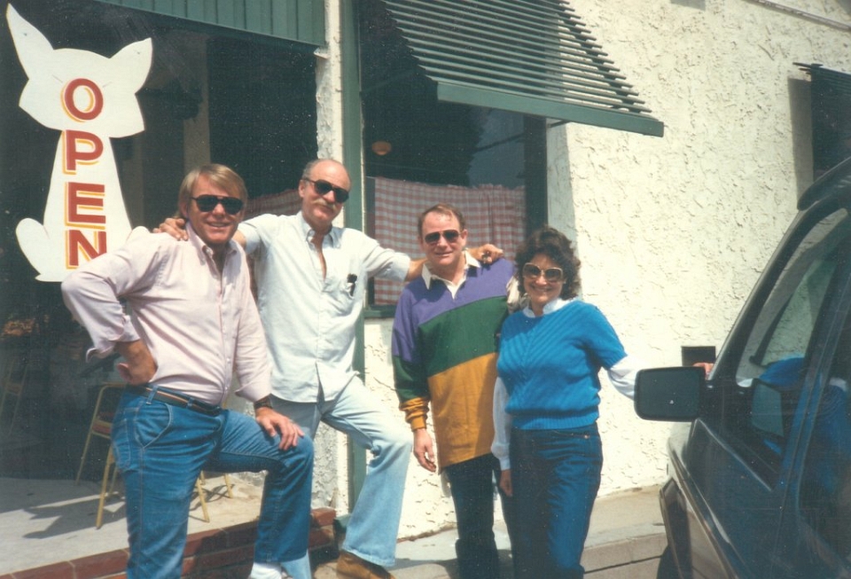 ken larry gerry marsha foxes aug 1988
