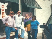 ken larry gerry marsha foxes aug 1988